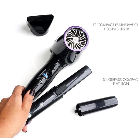 T3 SinglePass Compact Flat Iron - Picture 1 of 4